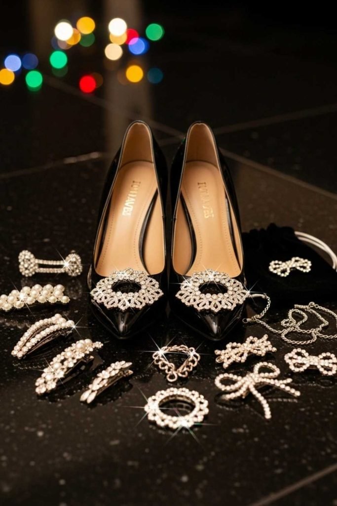 Heels and Shoe Accessories for a Polished Finish
