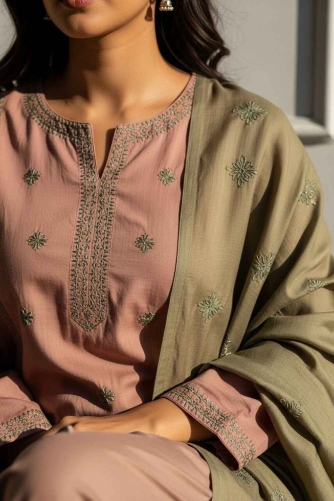 Minimal Embroidery for Everyday Outfits