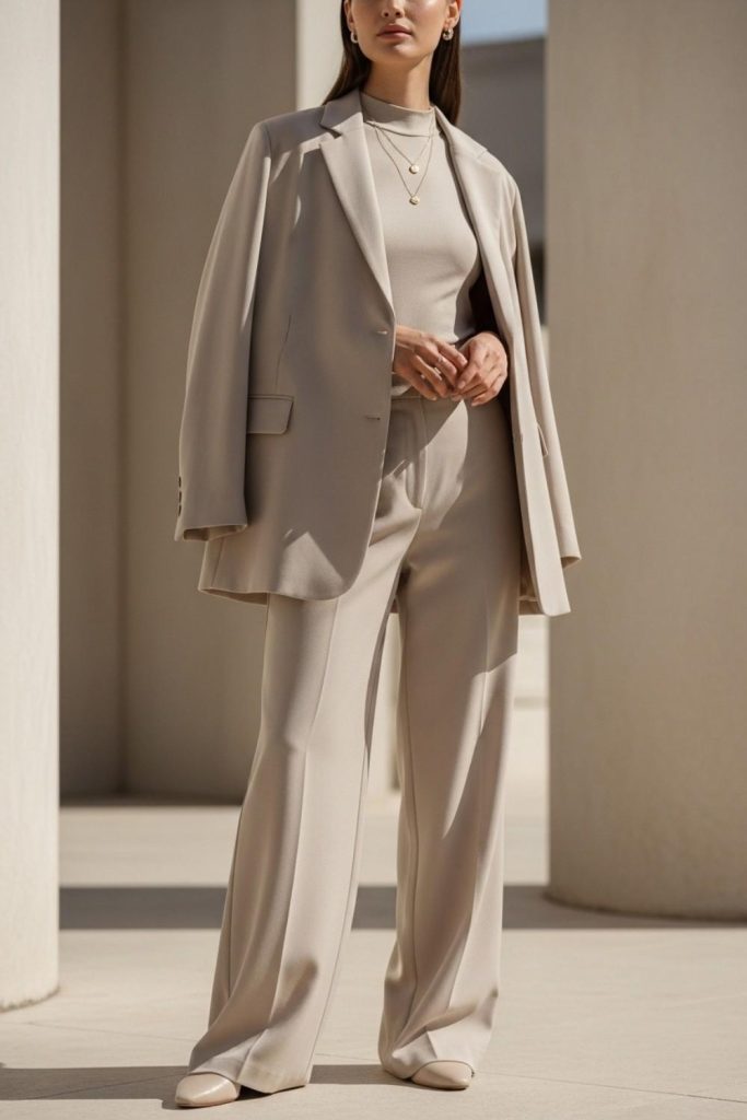 Minimalist Monochrome Outfits