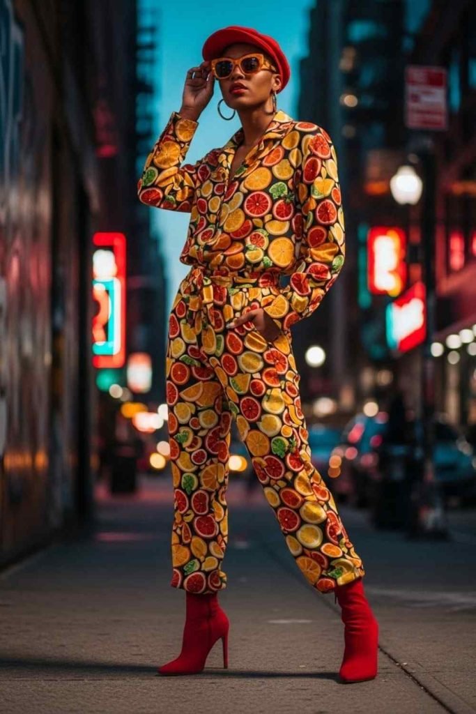 Mixed Fruit Color Street Style