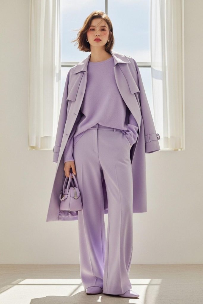 Monochrome Pastel Set for a Soft Look