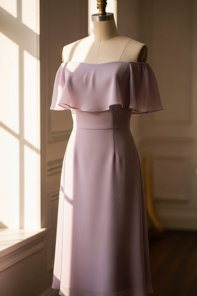 Off-Shoulder Flirty Charm