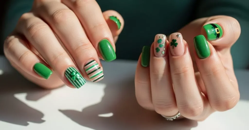 20 Saint Patrick Nail Ideas for a Cute and Stylish Holiday Look
