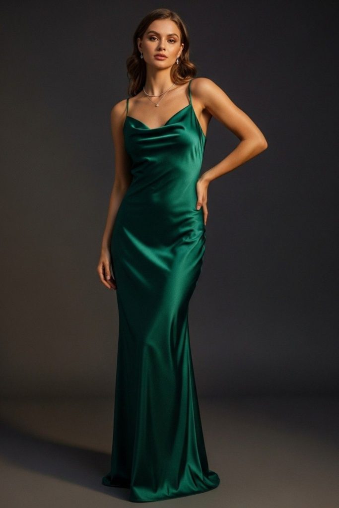 Satin Slip Gown