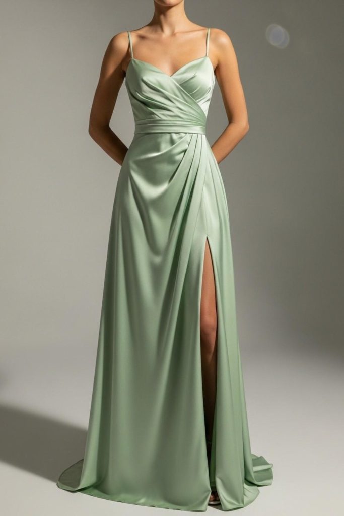 Sleeveless Semi-Formal Gown