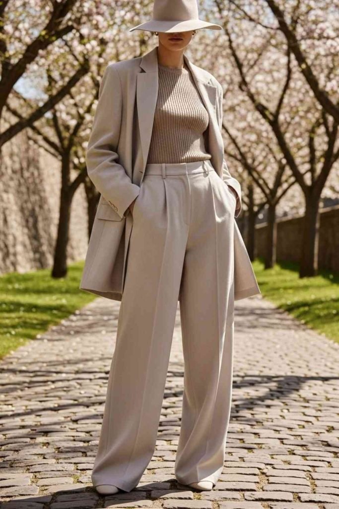 Soft Monochrome Outfits