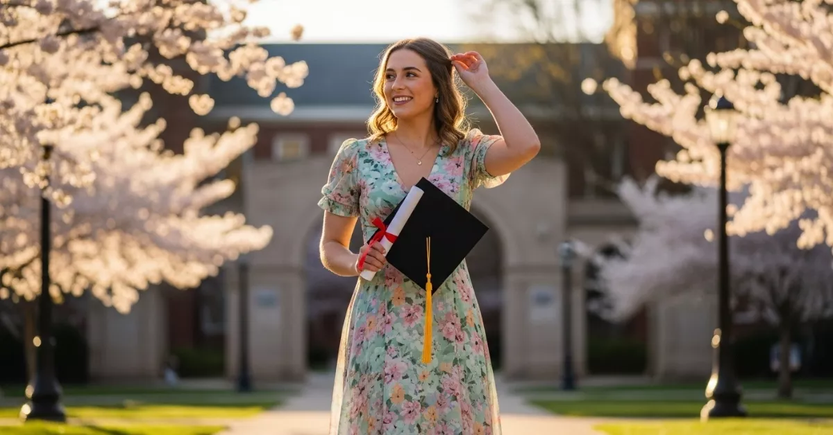 20 Pretty Spring Graduation Dresses for Your Special Day