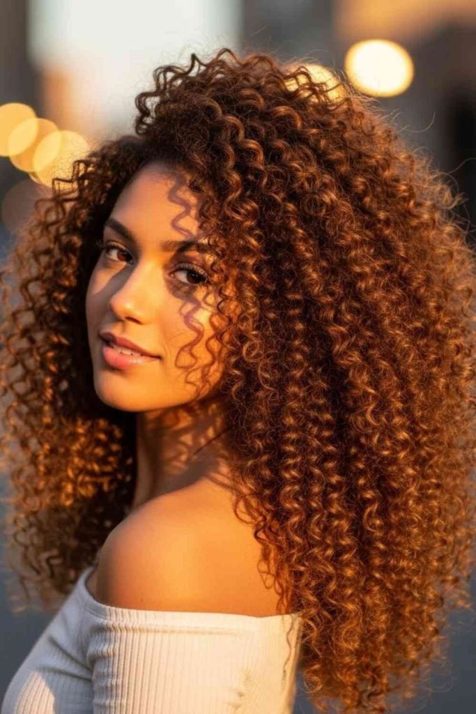 Voluminous Curls