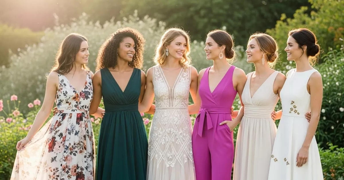 20 Wedding Guest Dresses That Work for Summer, Fall, and Winter Ceremonies