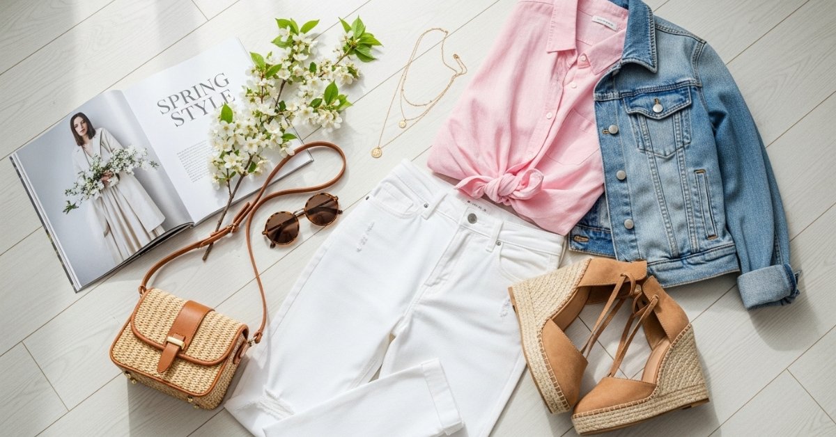 9 Fresh White Jeans Outfit Ideas for Spring Fashion