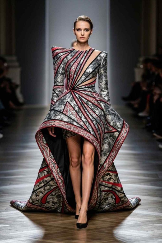 Asymmetrical Couture Designs