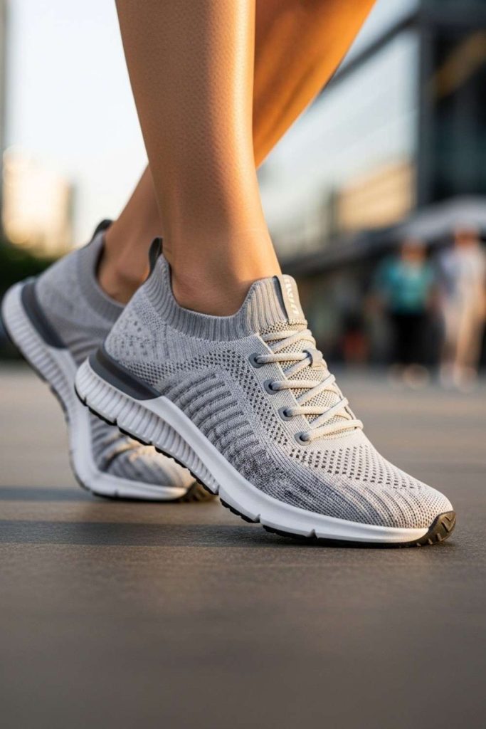 Breathable Knit Running Sneakers
