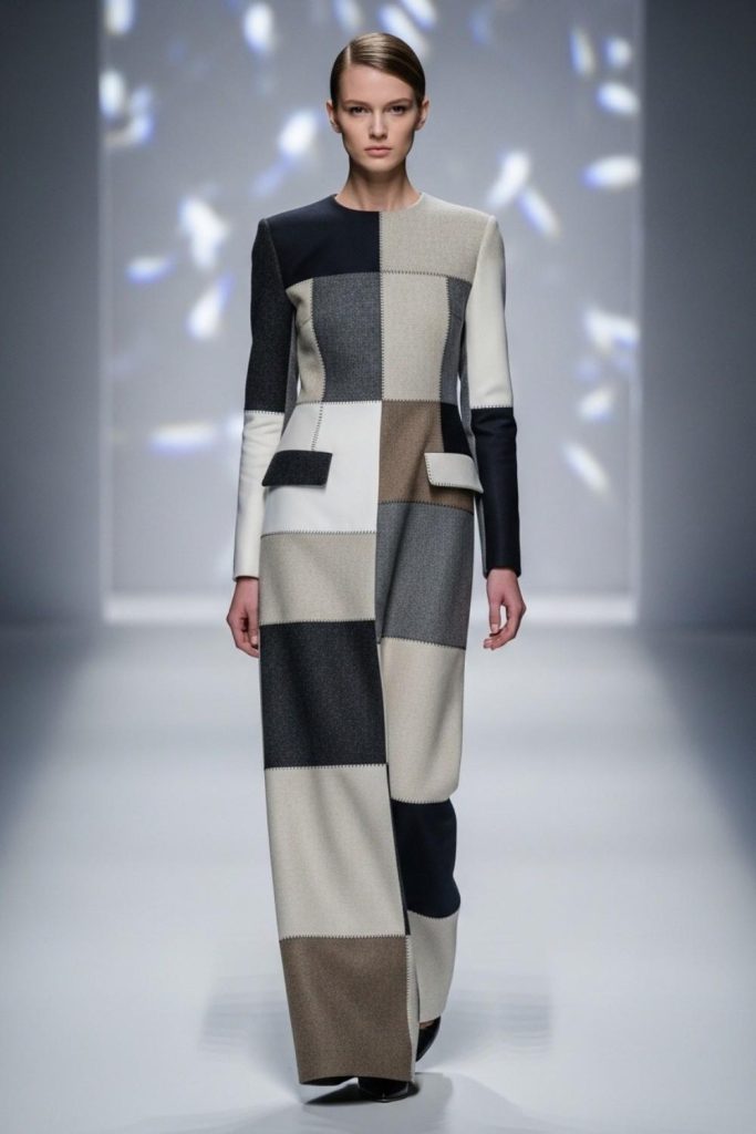 Couture Patchwork with Clean Lines