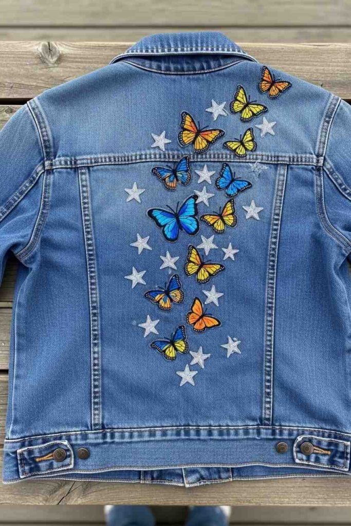 Denim Jacket Embroidery