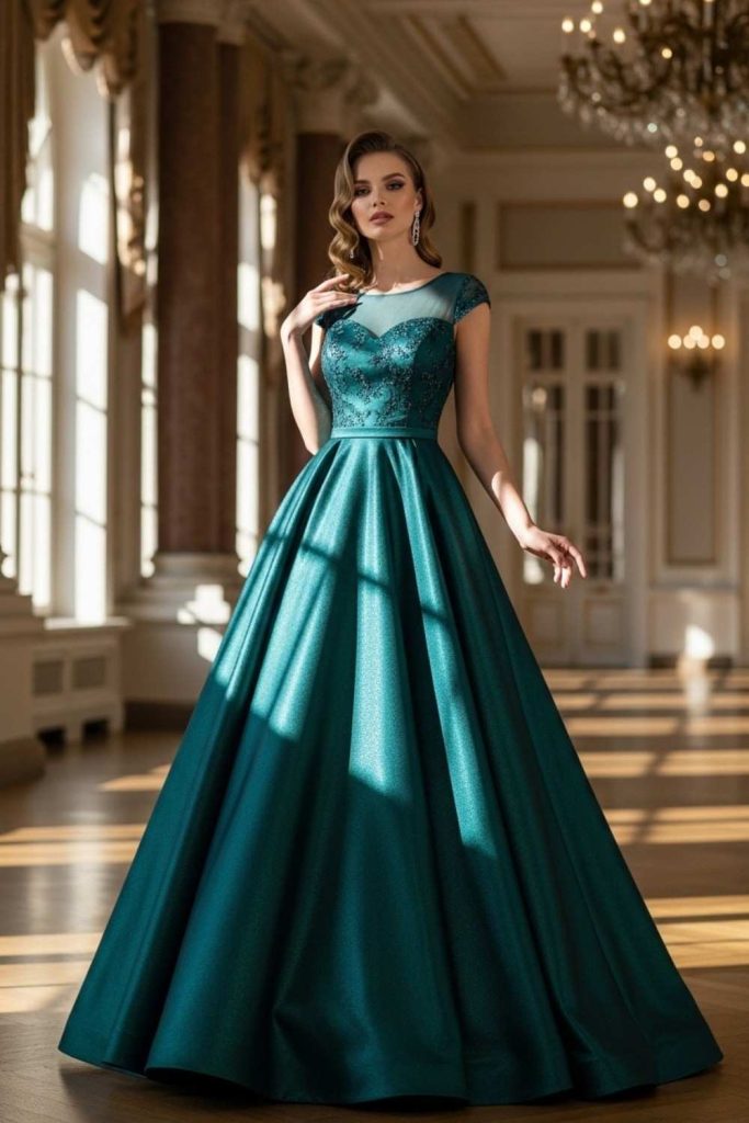 Fit-and-Flare Party Dress