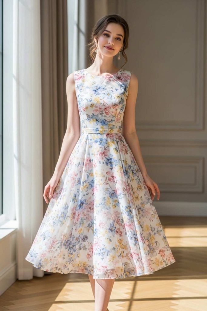 Floral Party Dress