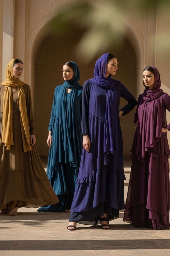 Flowing Silhouettes and Modest Lines