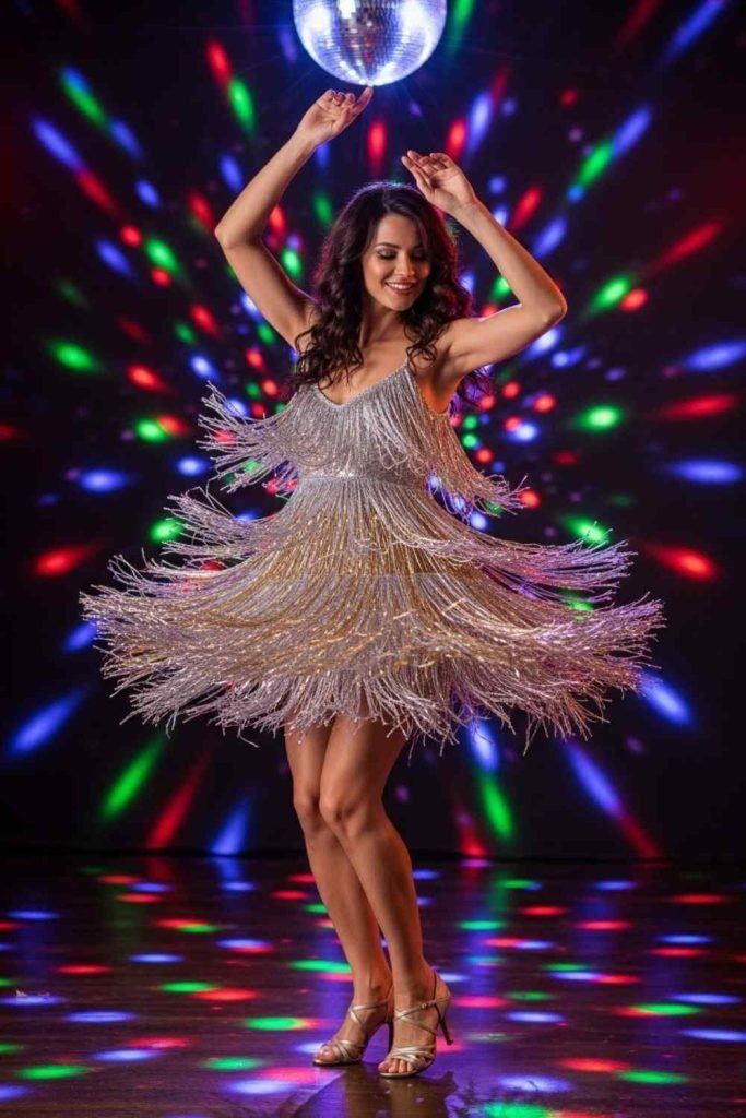 Fringe Dress for Dance Floor Energy