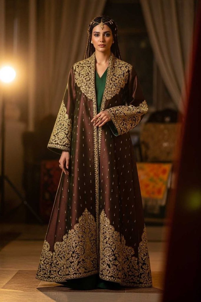 Gold Details and Delicate Shine