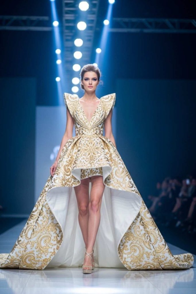 High-Low Couture Hemlines