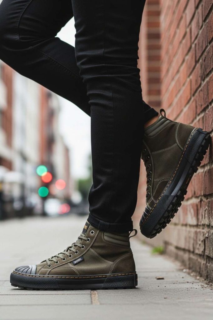 High-Top Street Sneakers