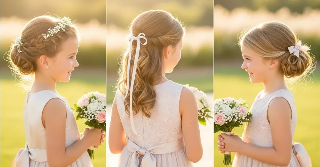 11 Adorable Kids Hairstyles Perfect for Weddings