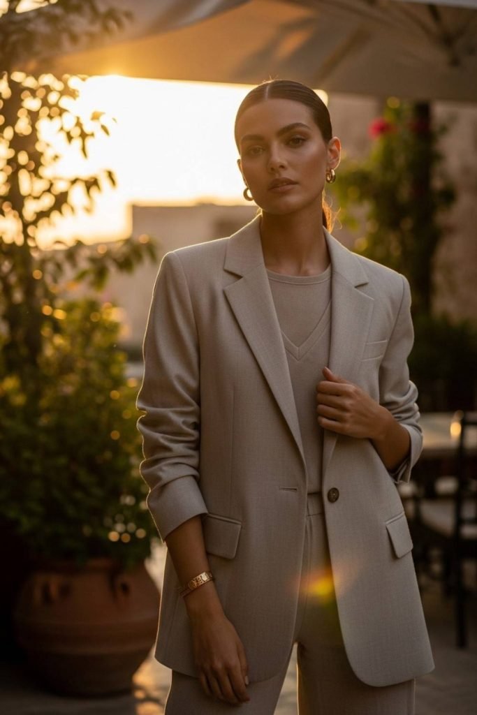 Lightweight Blazers for Warm Evenings