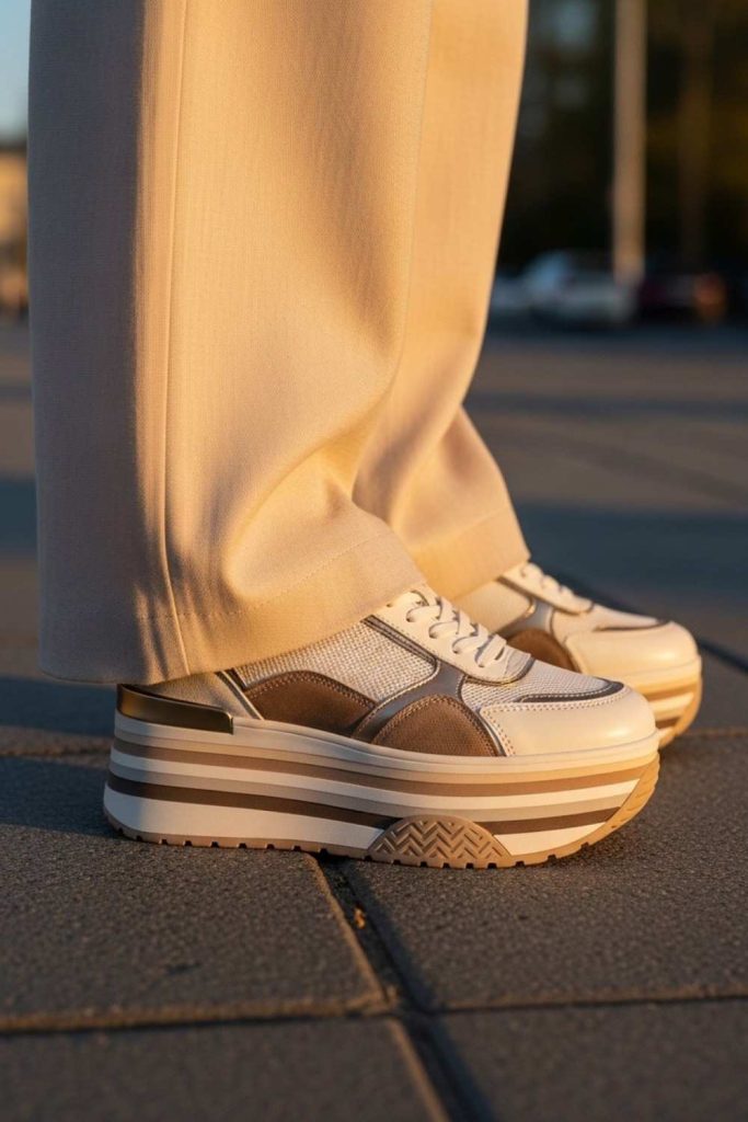 Platform Sneakers for Height and Comfort