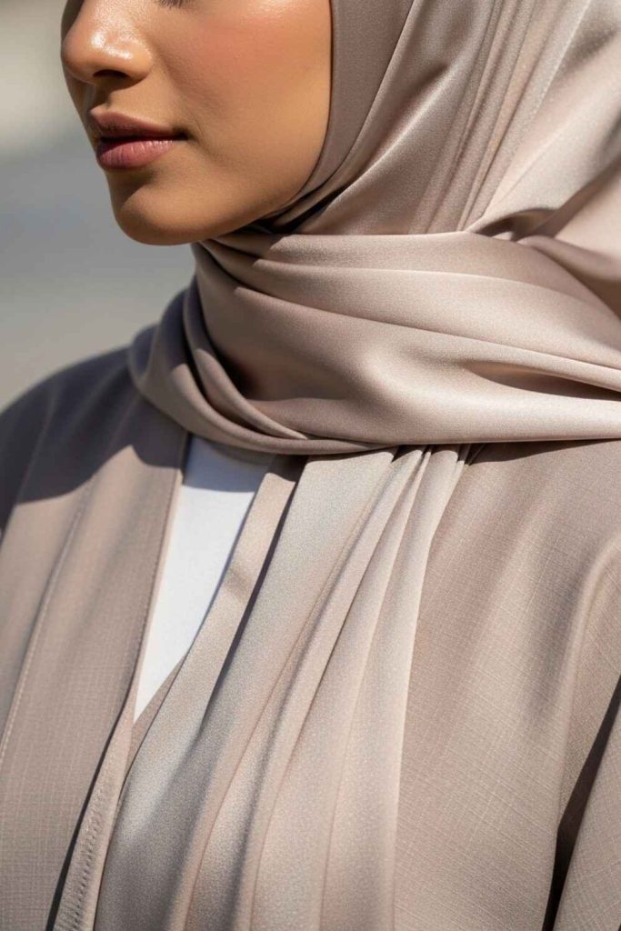 Satin Hijab Styling