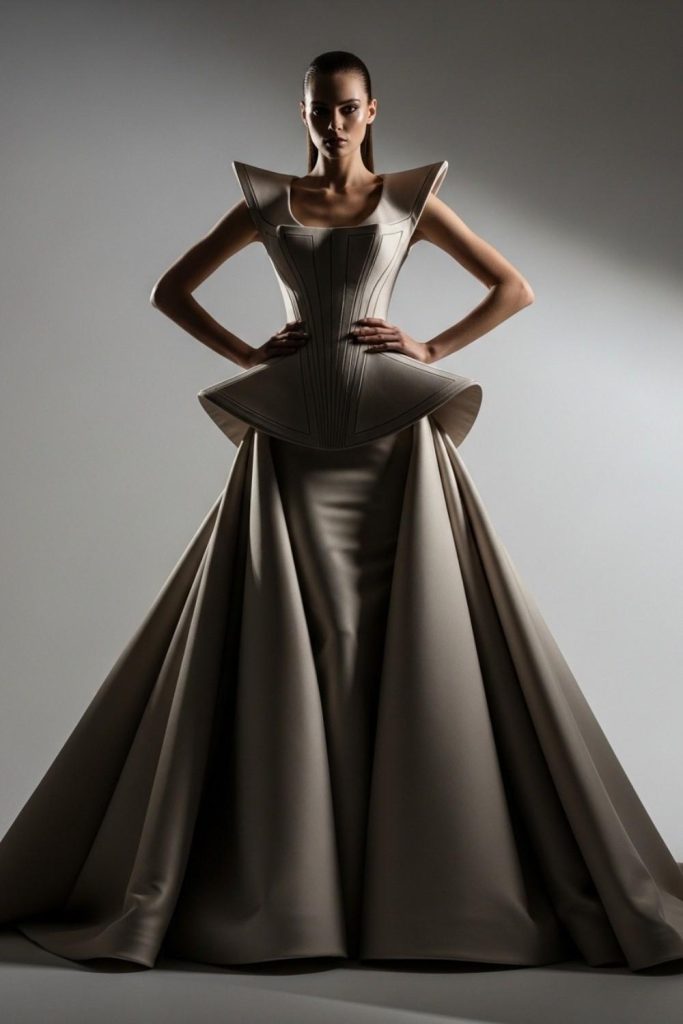 Sculpted Silhouette Gowns