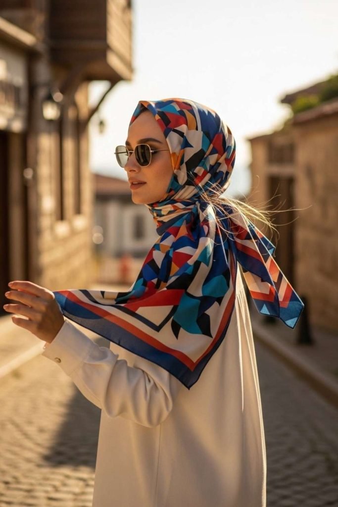 Simple Headscarves as Styling Pieces