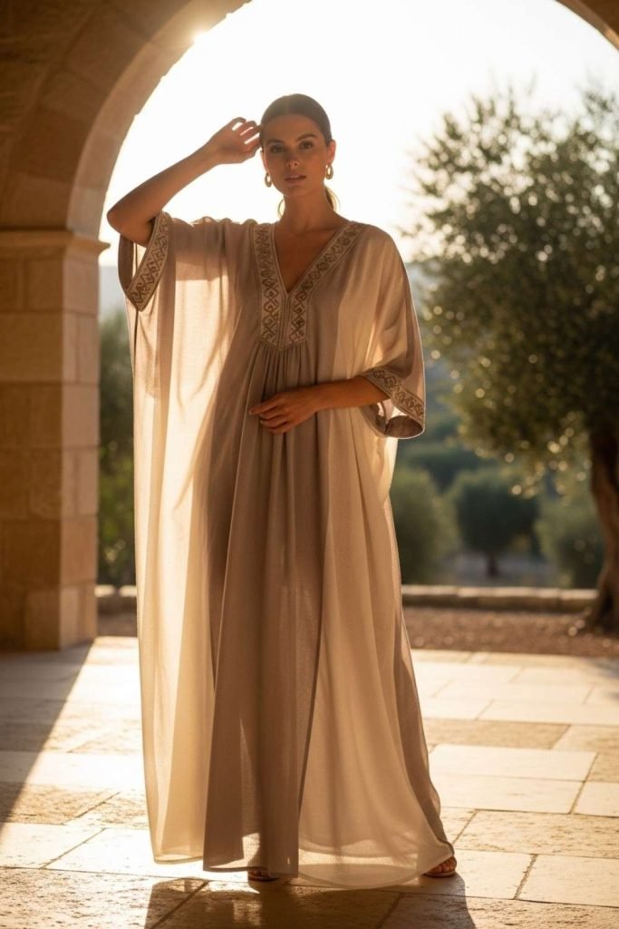 Soft Cotton Kaftan Dresses