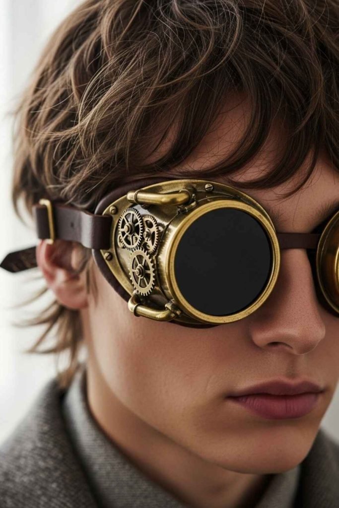 Steampunk Goggles as a Style Accent