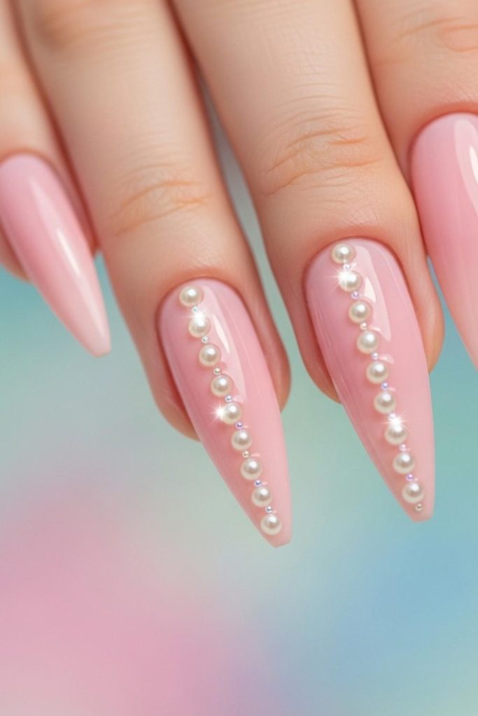 Vertical Pearl Lines