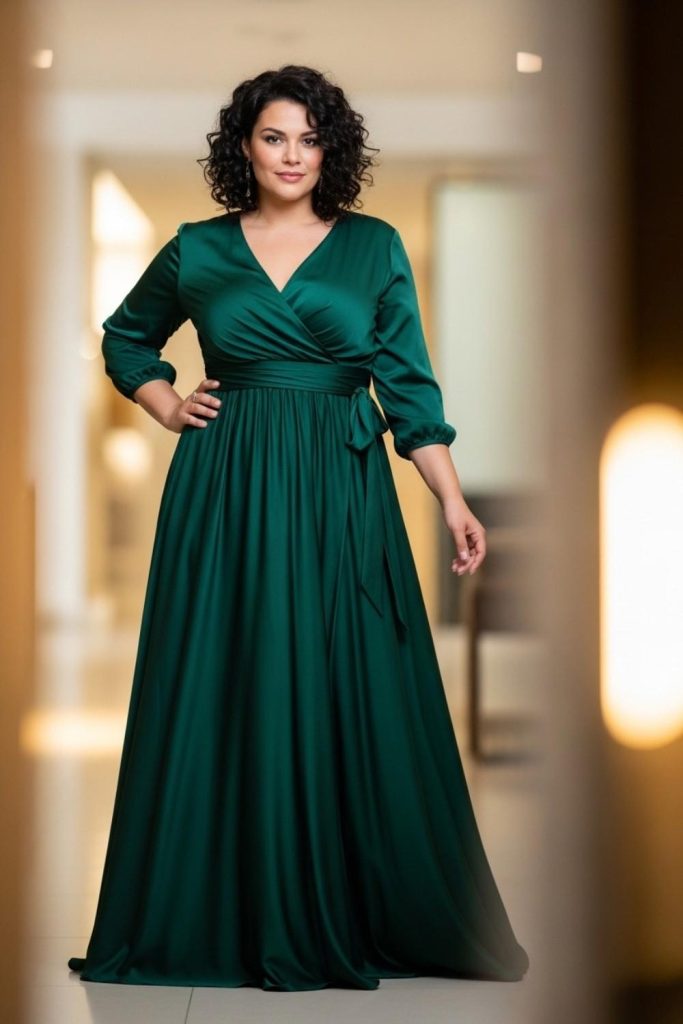 Wrap Dress for Effortless Shape