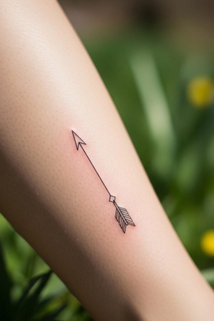 Arrow Direction Tattoo