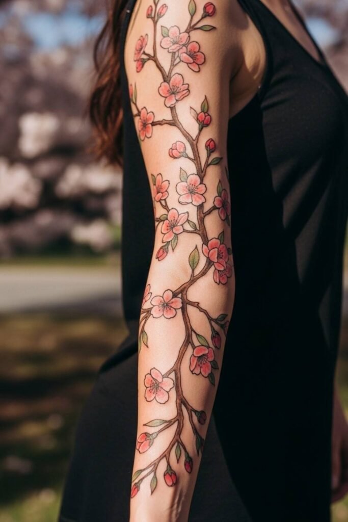 Cherry Blossom Sleeve