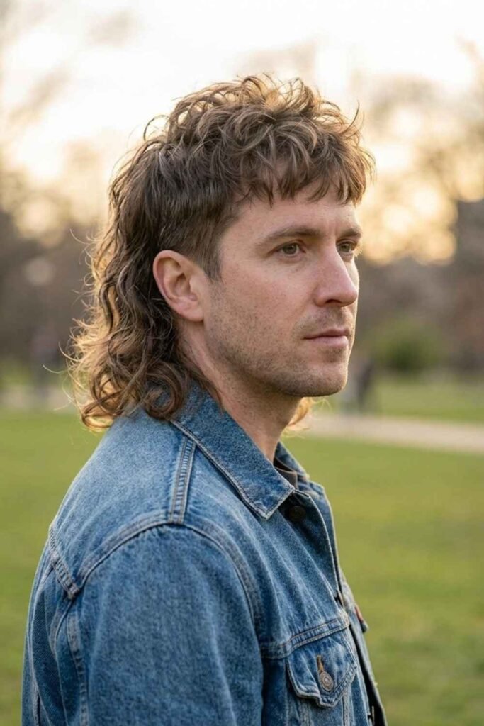 Classic Retro Revival Mullet