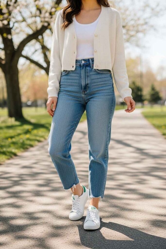 Satin Skirt + Basic T-Shirt