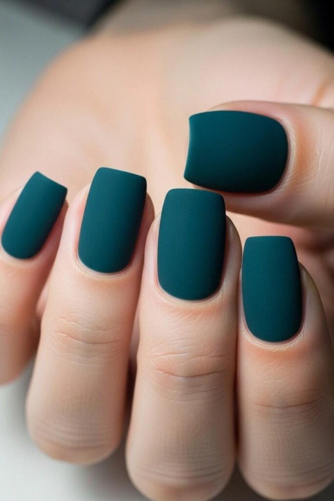 Dark Teal with Matte Finish