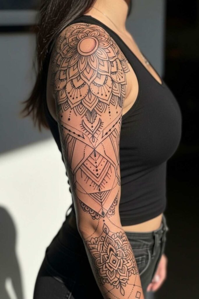 Elegant Mandala Sleeve