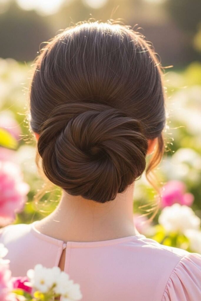Elegant Wrapped Traditional Bun