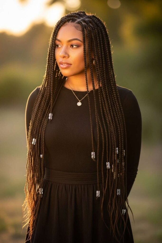 Extra-Long Passion Twists with BeadsExtra-Long Passion Twists with Beads