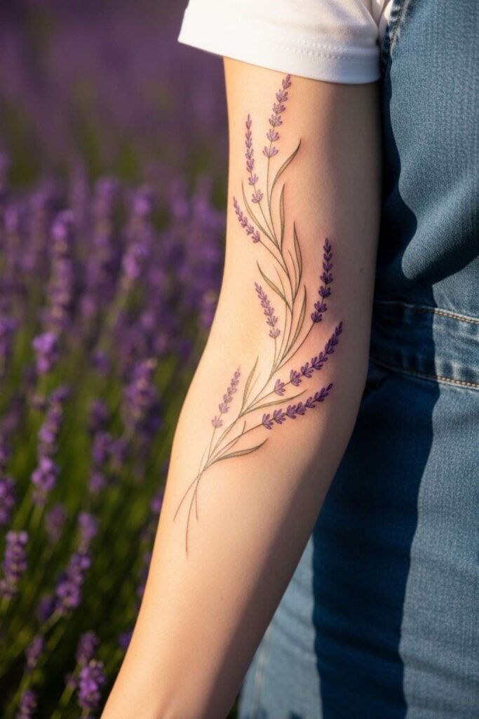 Lavender Field Sleeve