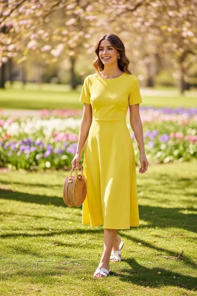 Lemon Sorbet Bright Outfit
