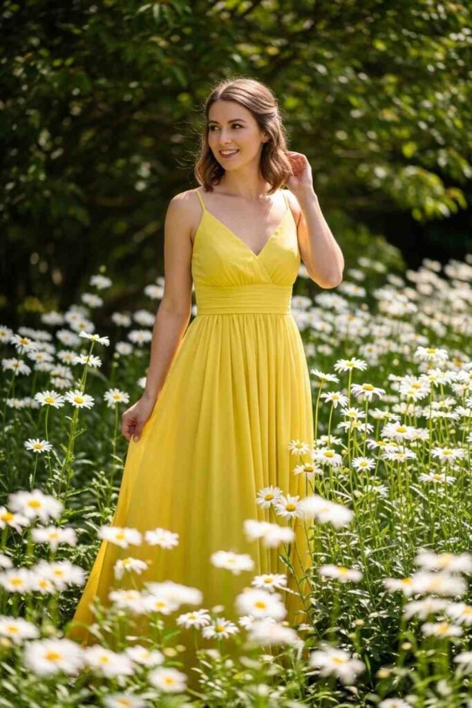 Lemon Yellow Sundress