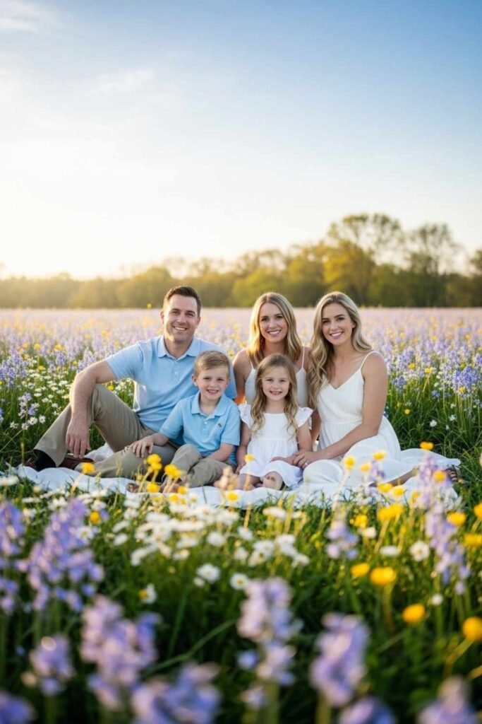 Light Blue and White Classic