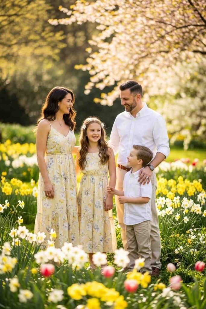 Light Yellow and White Spring Style