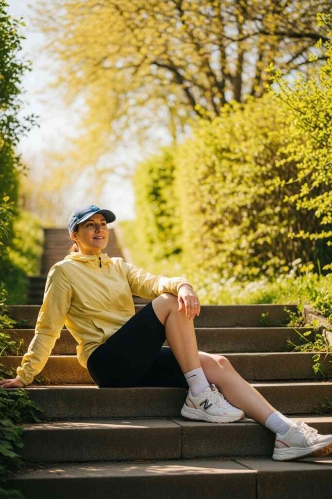 Lightweight Windbreaker with Cycling Shorts