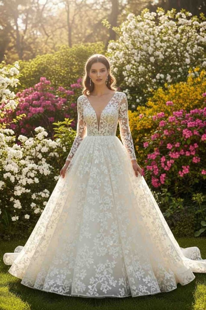 Lilac Pleated Maxi Dress